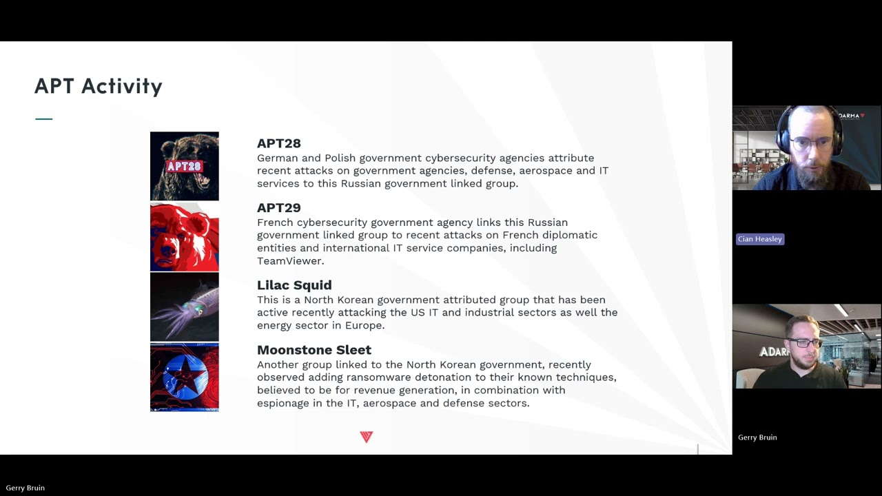 Webinar | Insights from Adarma Threat Landscape Report