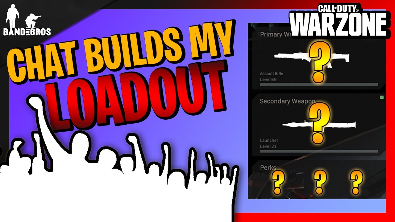 My STREAM CHAT Chose my WARZONE Loadout and This Happened! Modern Warfare |  Worse Class setup Ever?