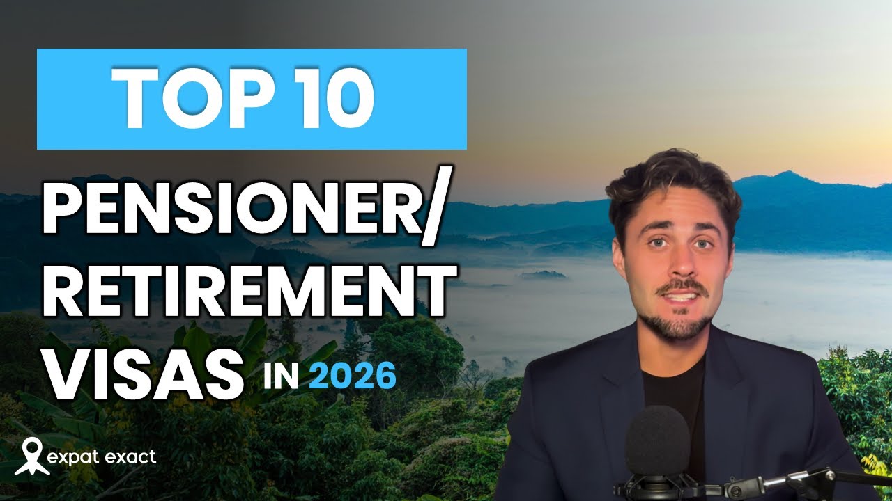 Retire Abroad in 2026 Overseas as an American: Top 10 Retirement Visas (Pensioner Visas)