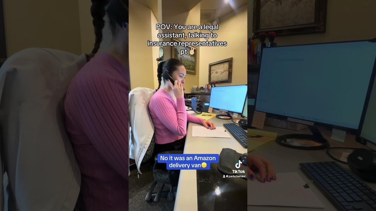 POV: You are a legal assistant, talking to insurance representatives Part 2 