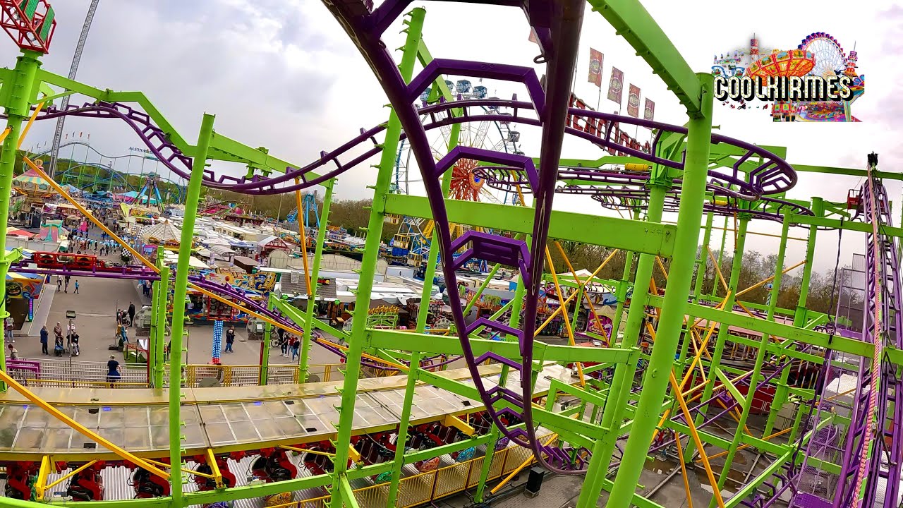 Euro Coaster Buwalda Fackler | Onride Video [ Dippemess Frankfurt 2024 ] - Clip by CoolKirmes