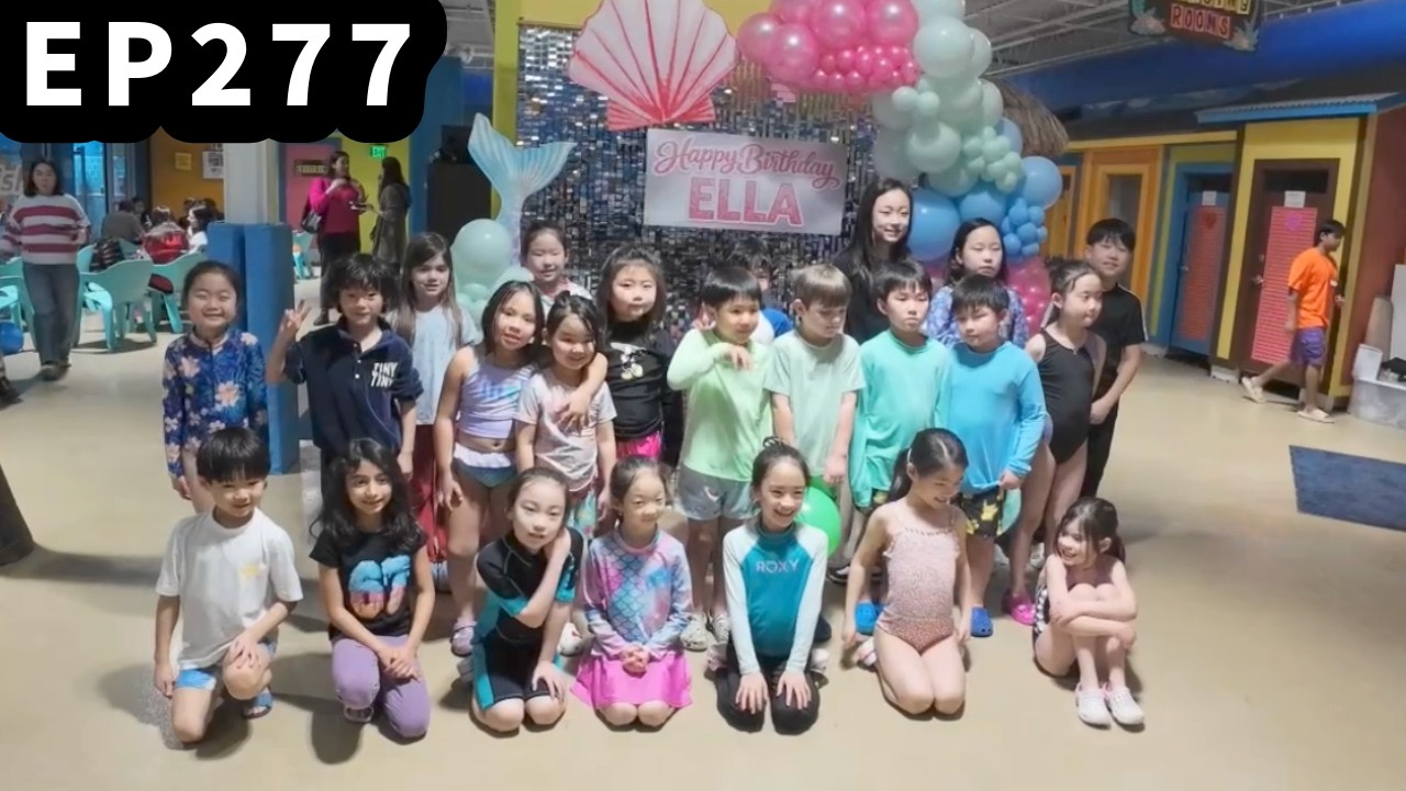 EP277: Ella's 7th Birthday Party at Goldfish Swim School - Reston VA