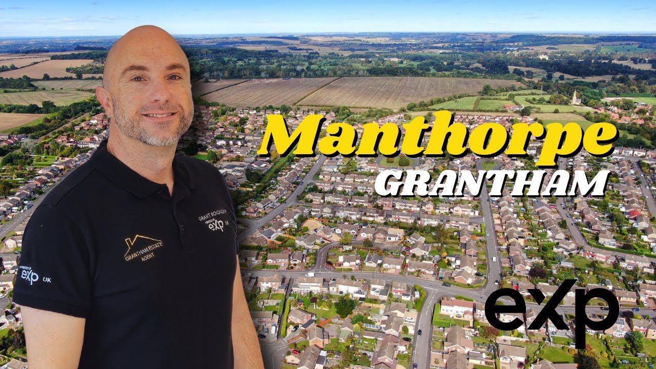 Driving Through Manthorpe, Grantham, A Local Neighbourhood Tour and Property Insight