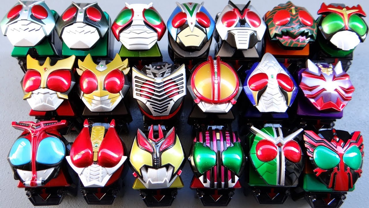 【変身音が鳴る】全平成ライダー & 栄光の7人ライダー DXレジェンドライダースイッチセット01〜05 全19種レビュー！仮面ライダーフォーゼ