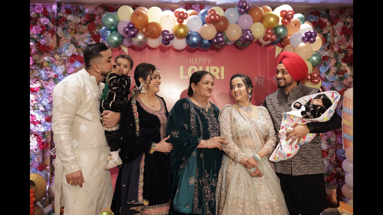TEGHBIR'S First Lohri Celebration | Lohri diyan lakh lakh vadhaiyan 🎉Warmth of fire, joy of family