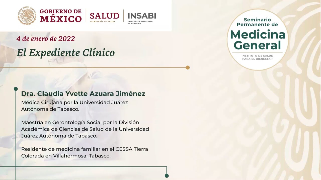 El Expediente clínico