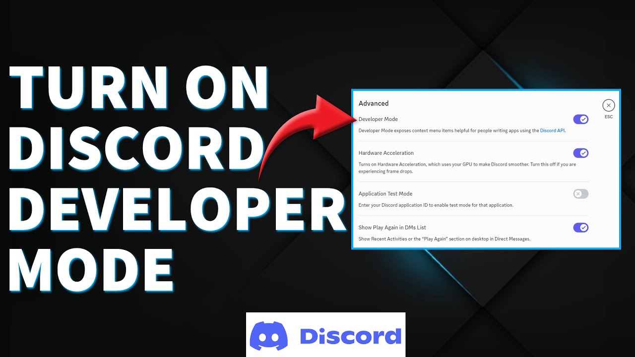 How To Turn On Discord Developer Mode (How To Enable Discord Developer Mode)