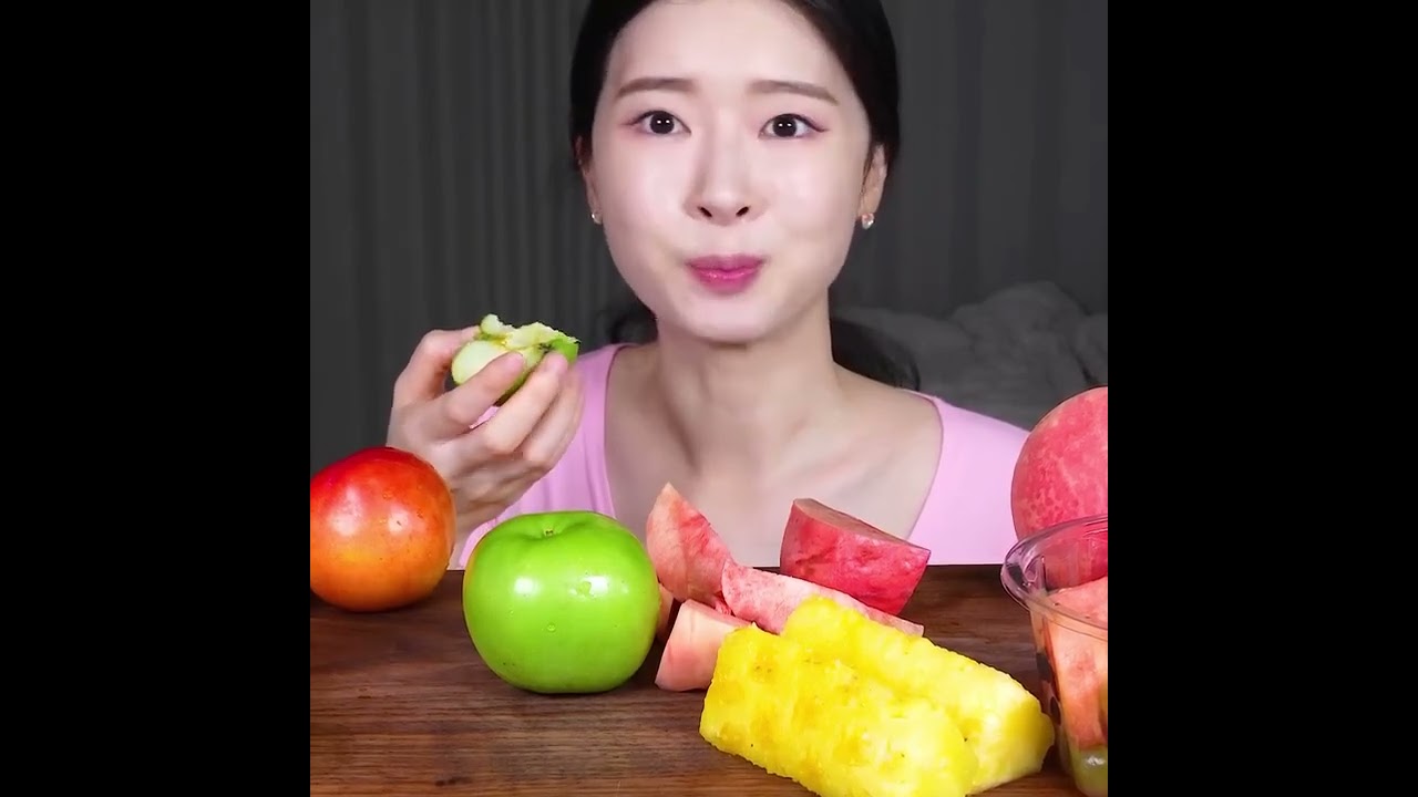 Fruit Hwachae Feast #asmr 