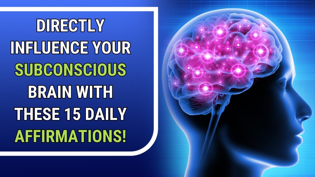 Directly Influence Your Subconscious Brain 🧠 with these 15 Daily Affirmations! 🗣️ | John Boggs