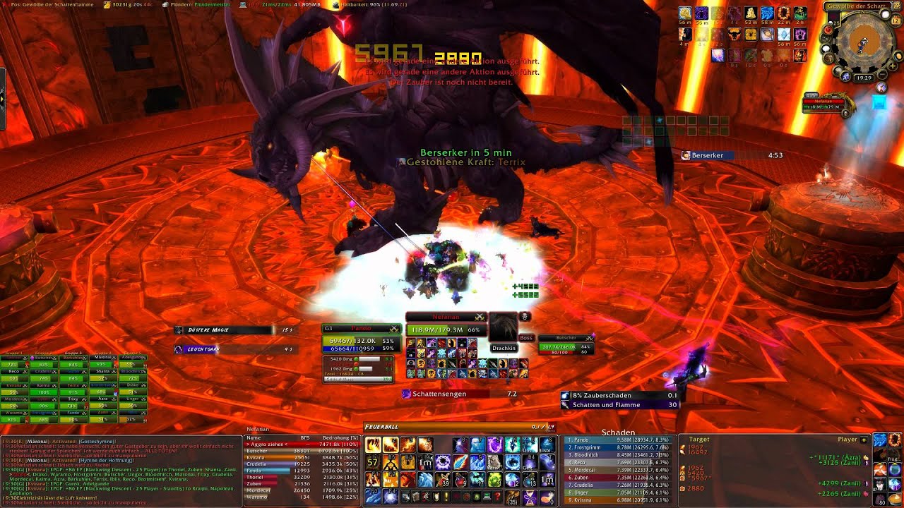 Elite [EU]Nathrezim vs Nefarian 25hc