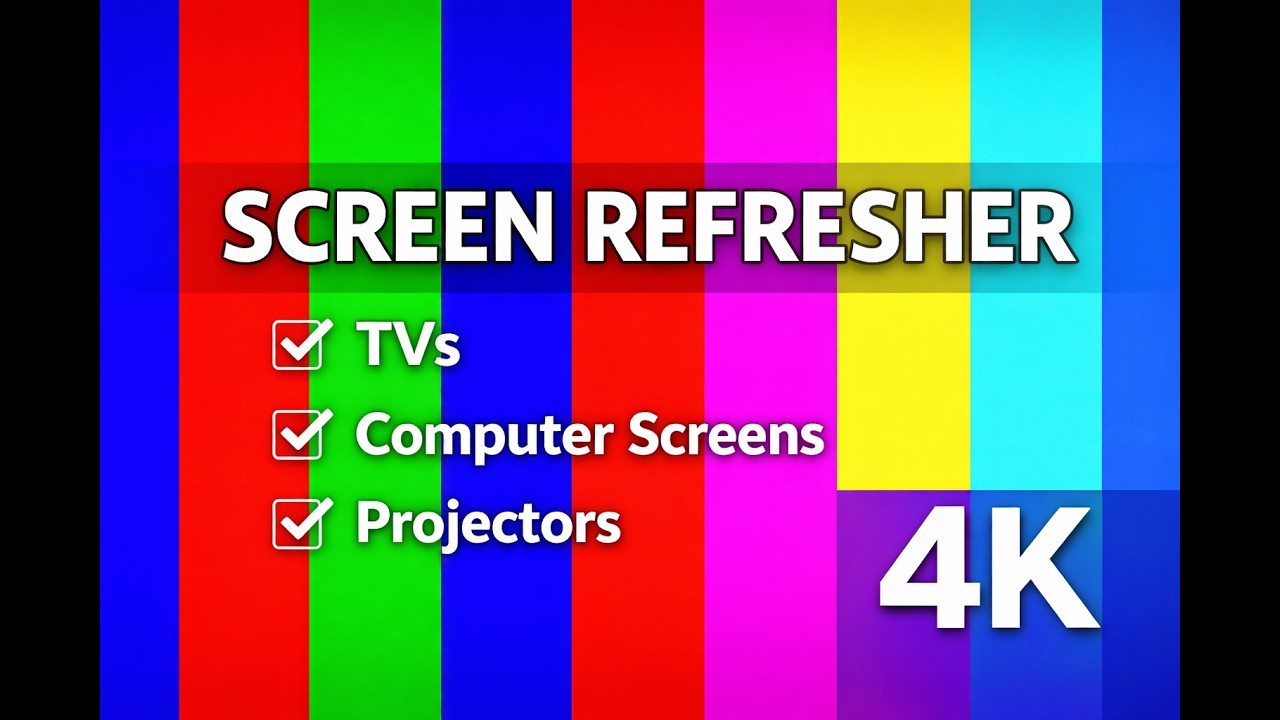 Screen Refresher (10 Hours) | TVs, Monitors & Projectors | No Sound