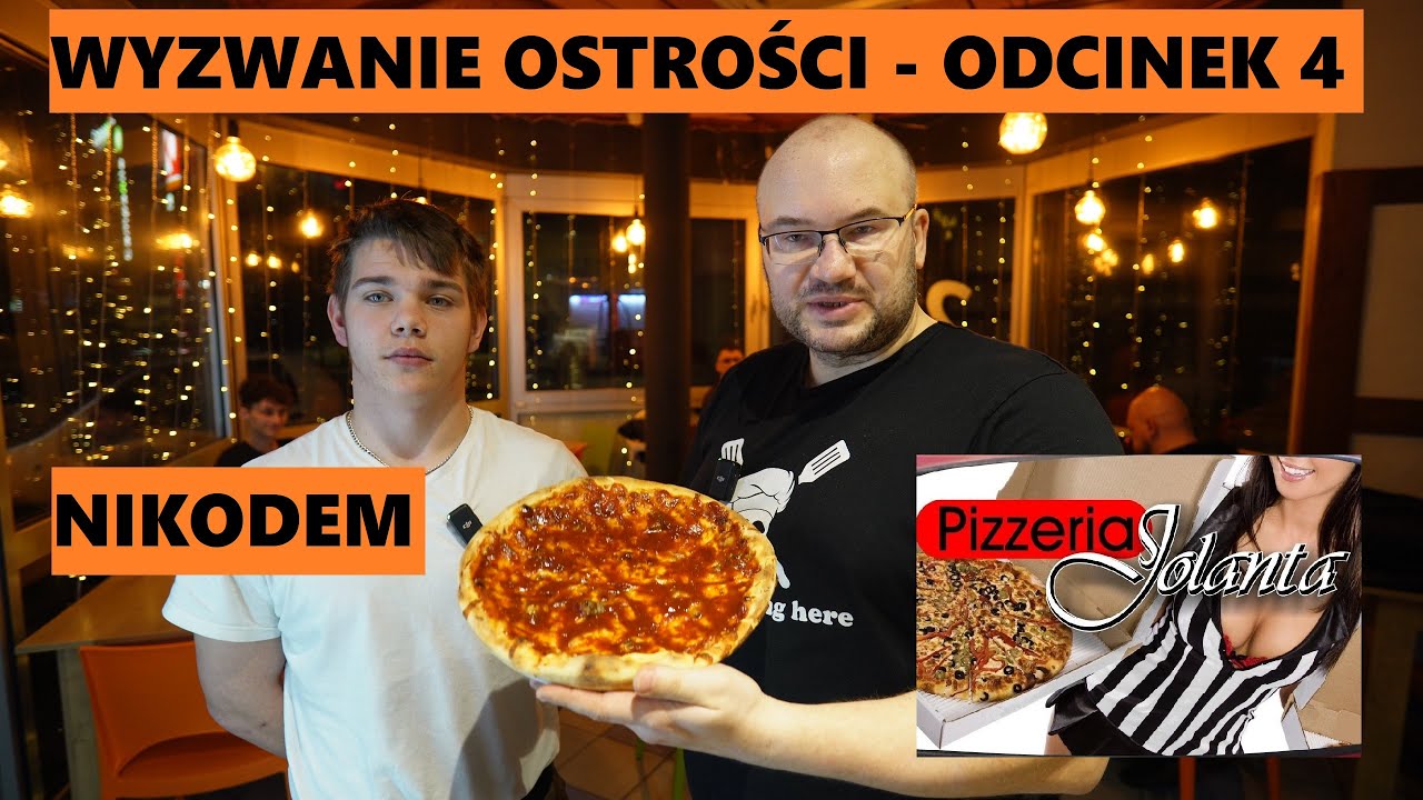 Wyzwanie OSTROŚCI  w Pizzerii JOLANTA. Odcinek 4 - Nikodem.
