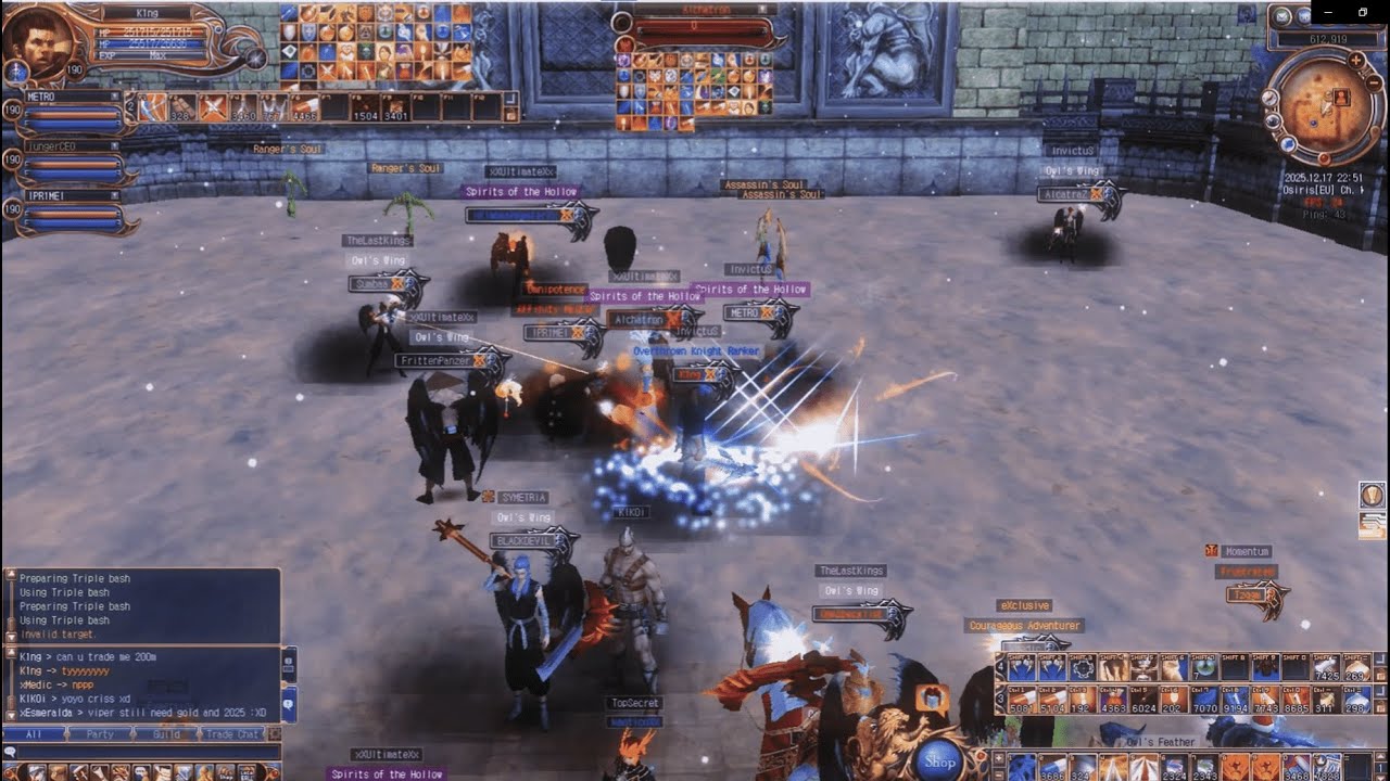 Last Chaos Fawkes - Winter Patch - Royal Knight Montage 2025