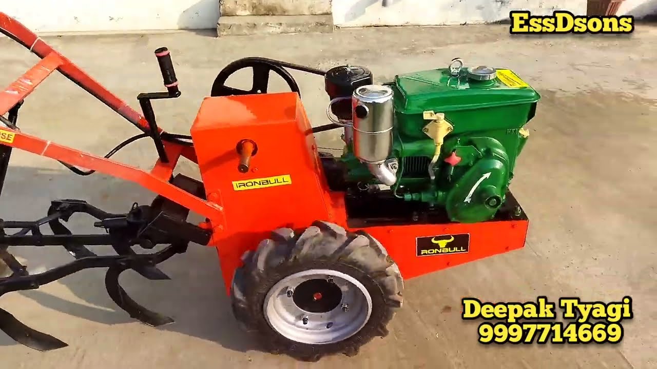 Power Tillar cultivator ka Raja Ironbull. पंजाब हरियाणा उत्तर प्रदेश बिहार महाराष्ट्र सब की पसंद