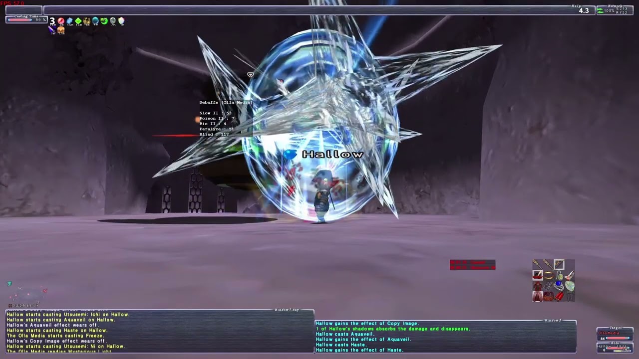 75 RDM/NIN - Olla Grande Solo (FFXI Eden)