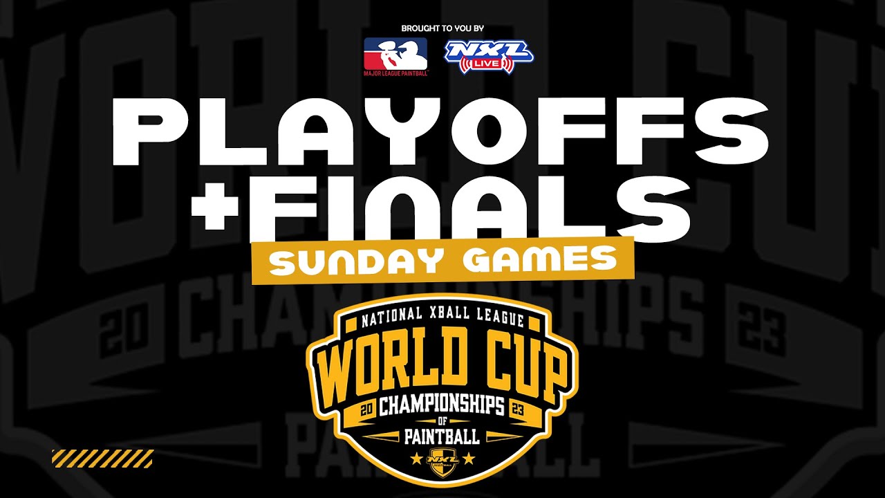 🔴 2023 NXL World Cup | Presented by Major League Paintball | Sunday Finals