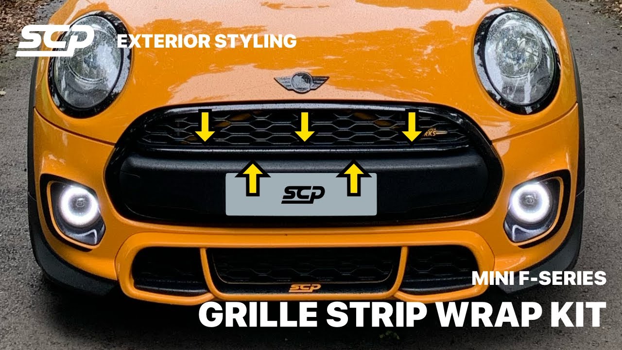 MINI F-Series Grille Wrap Kit – Installation Guide | Dechrome & Exterior Upgrade