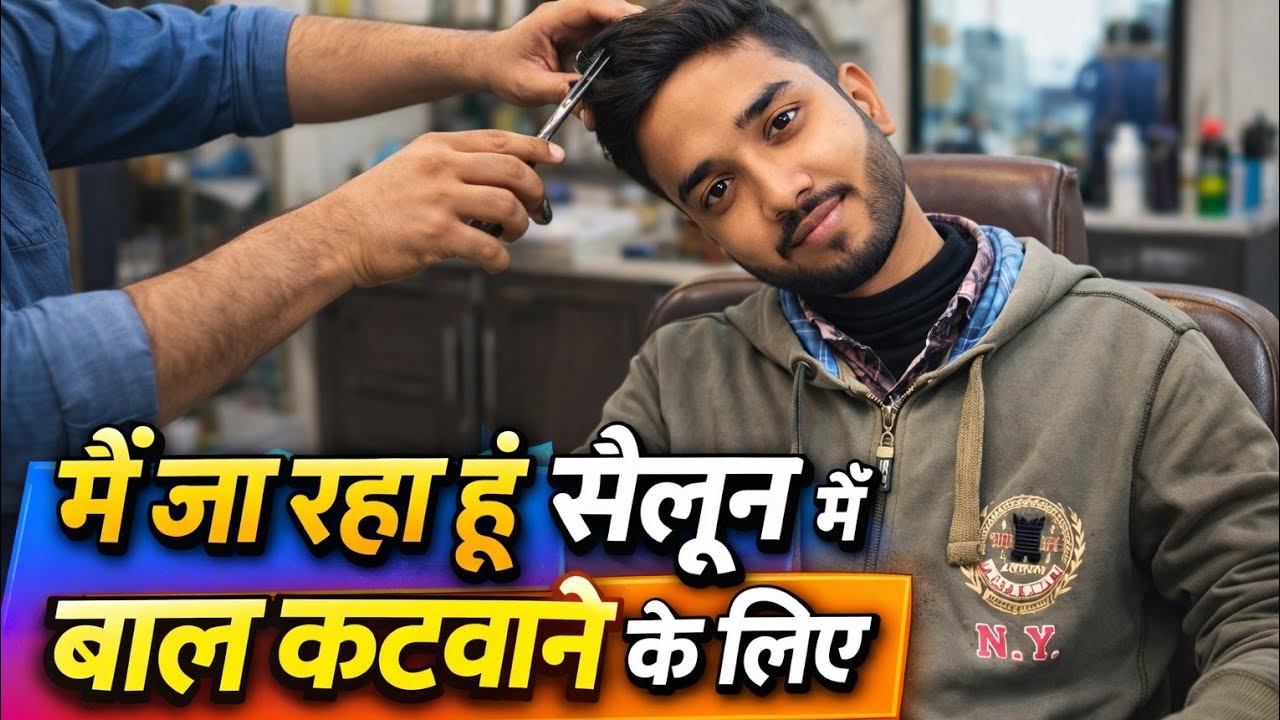 मैं जा रहा हूं सैलून में बाल कटवाने के लिए 😍 Middle Class Daily Life Vlog #Shubhamsupervlog