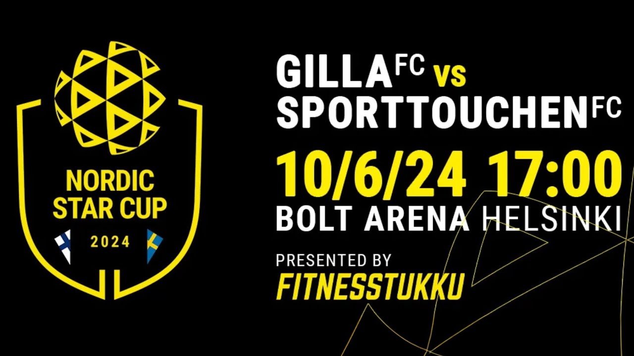WATCH LIVE: Gilla FC (FIN) - Sporttouchen FC (SWE)