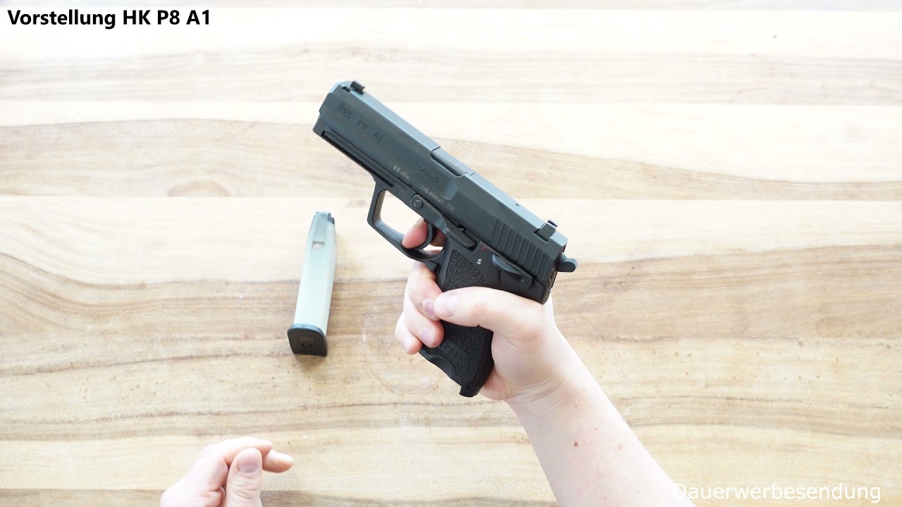 Vorstellung HK P8 A1 Kaliber 9mm Luger