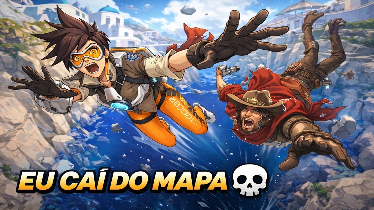 EU CAÍ DO MAPA SOZINHO… DUAS VEZES 💀