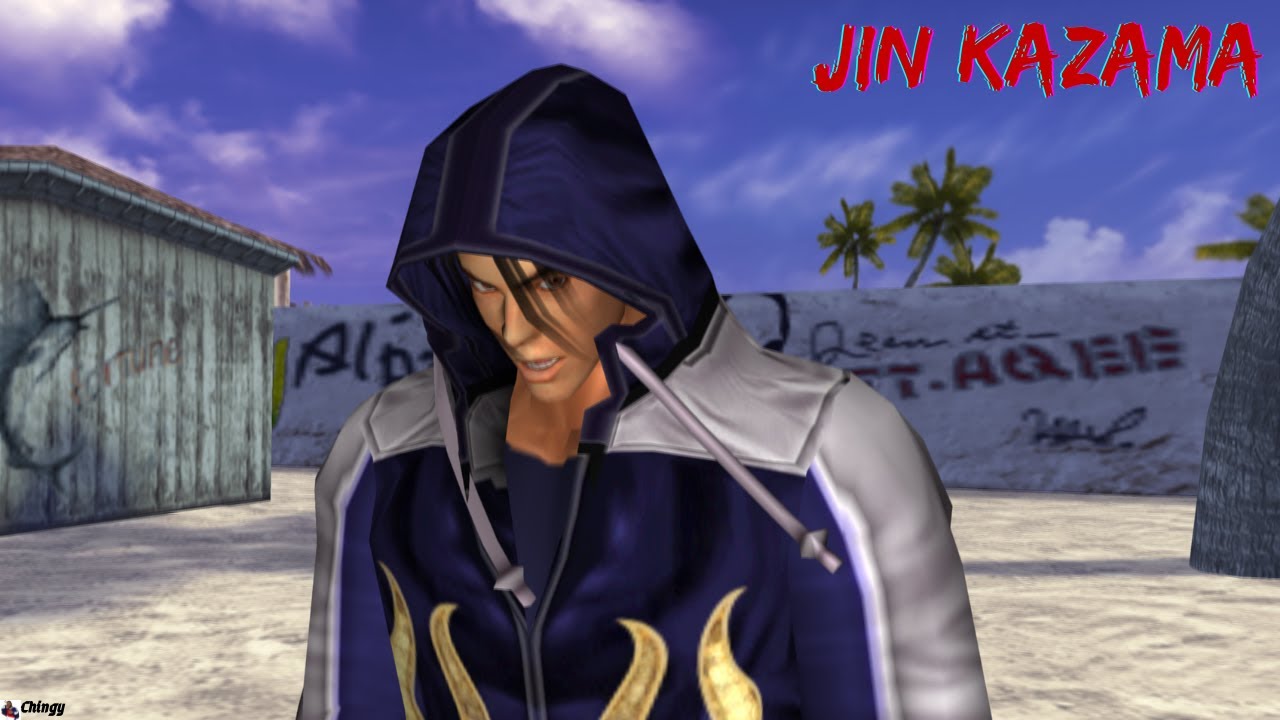 Tekken 4 (PCSX2) — сюжетный режим Джина Казамы