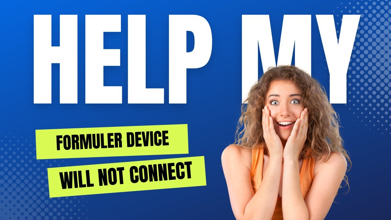 HELP MY FORMULER DEVICE IS NOT CONNECTING TO THE INTERNET