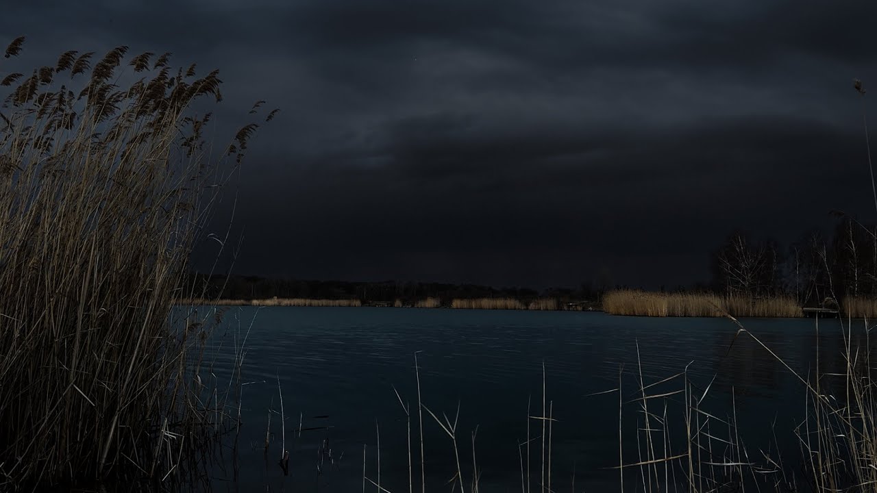 Lake Thunderstorm | Watching From a Distance |  Calm Before the Storm | 3 HOURS