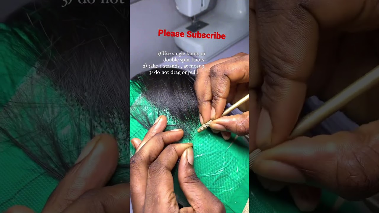 How to ventilate your HD lace #shortvideo #youtubeshorts #closurewigs #ventilation #youtube #shorts