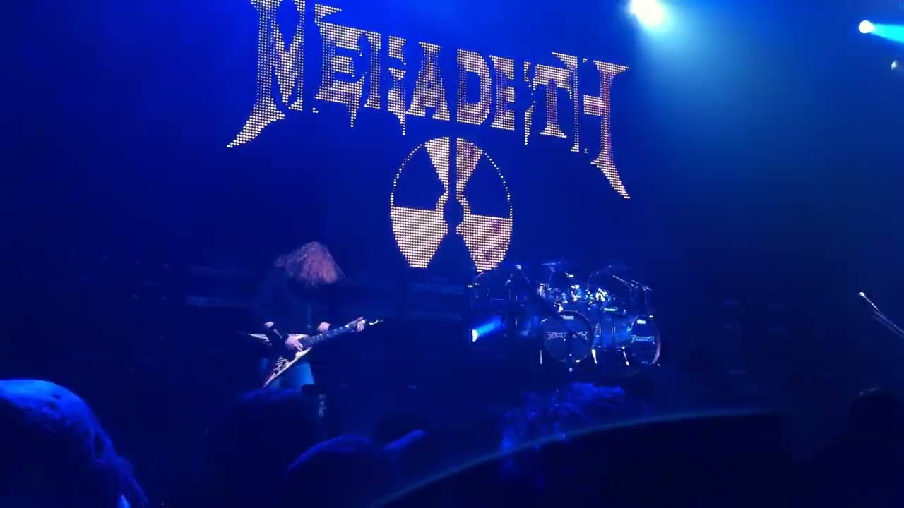 MEGADETH Sweating Bullets Austin, TX 3/3/12 Moody Theater Gigantour