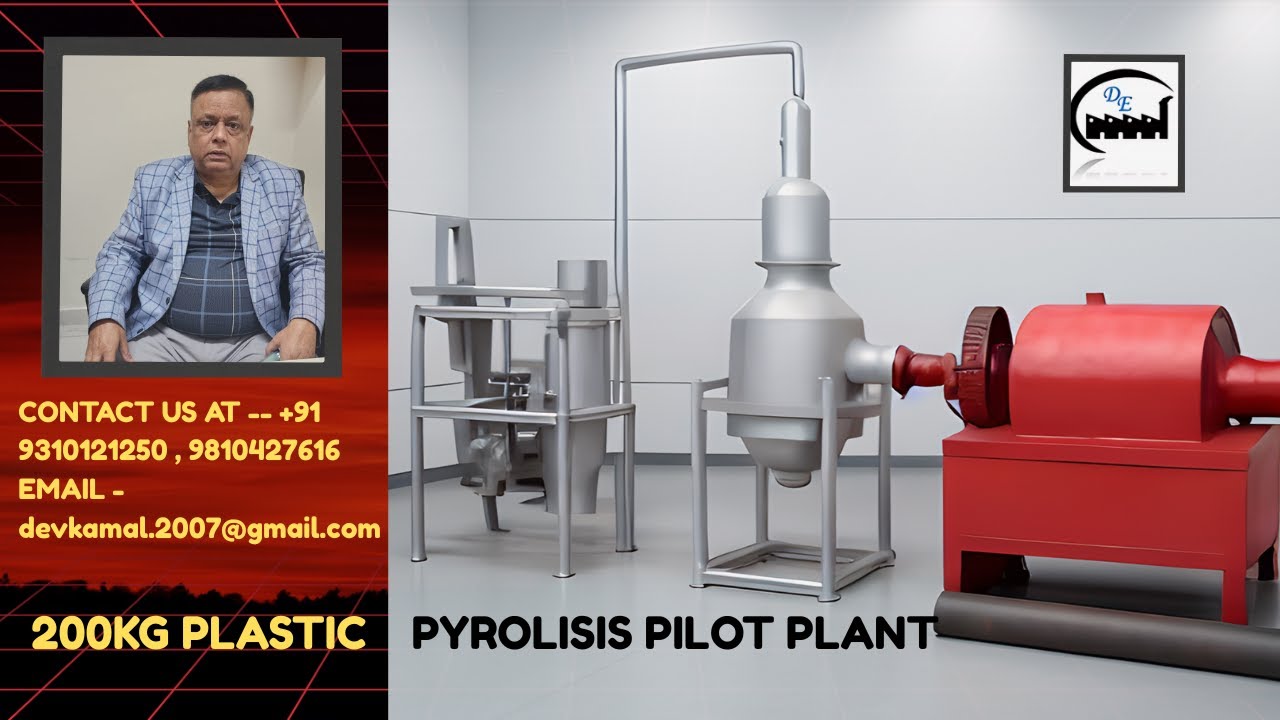 LOW COST PLASTIC PYROLYSIS PILOT PLANT