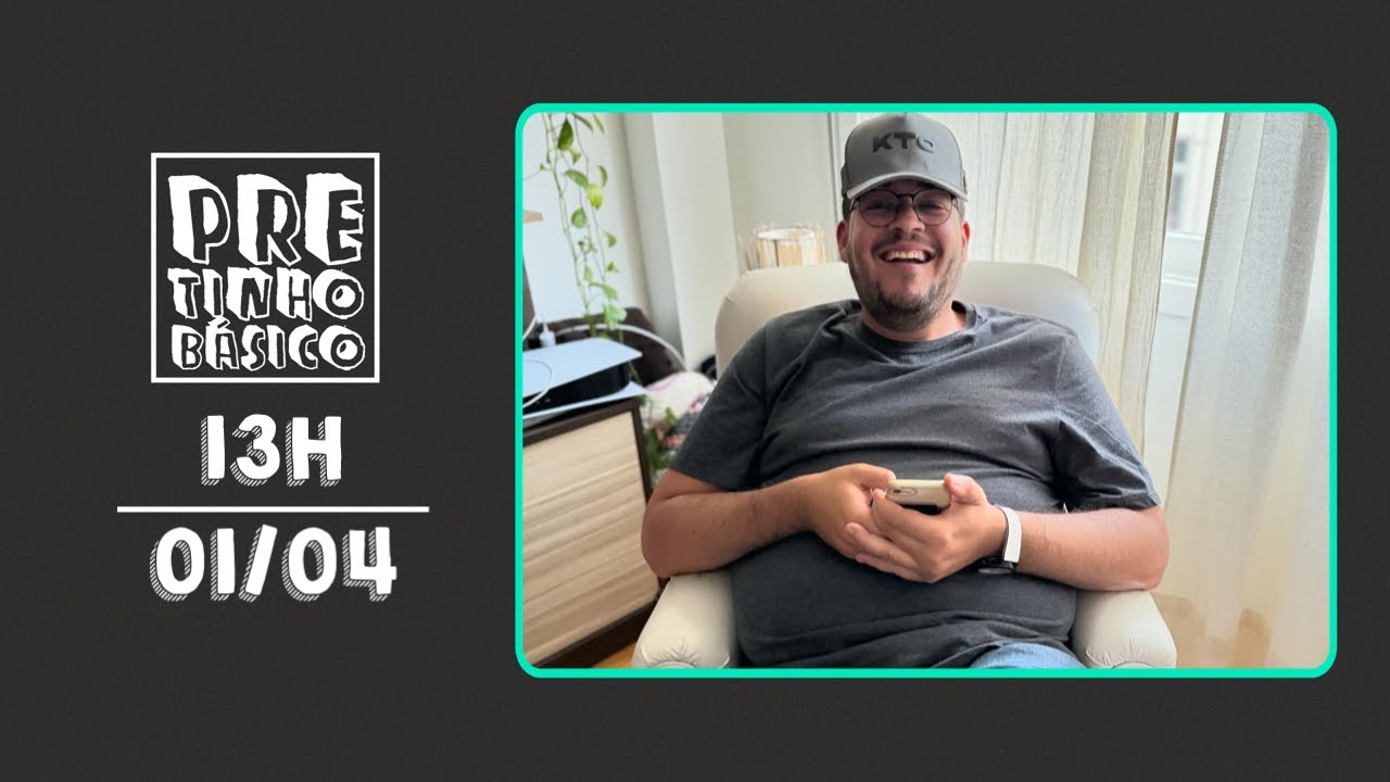 PRETINHO BÁSICO 13H AO VIVO | Rede Atlântida | 01/04