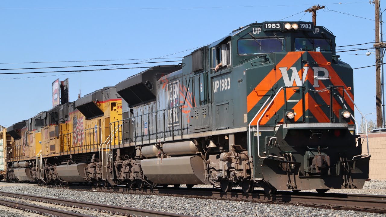 Justin Trackside - UP Heritage Units March 2020
