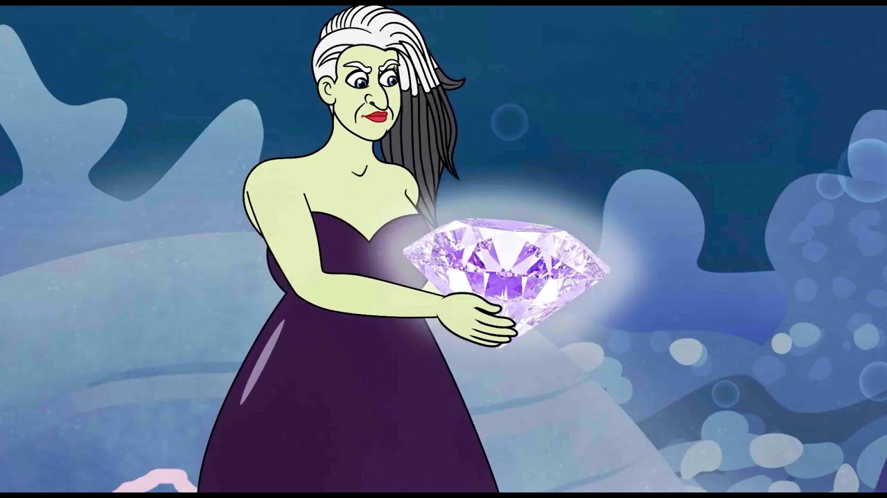 A Pequena Sereia | Série Episódio 8 - Vega A Bruxa do Mara | Desenho animado