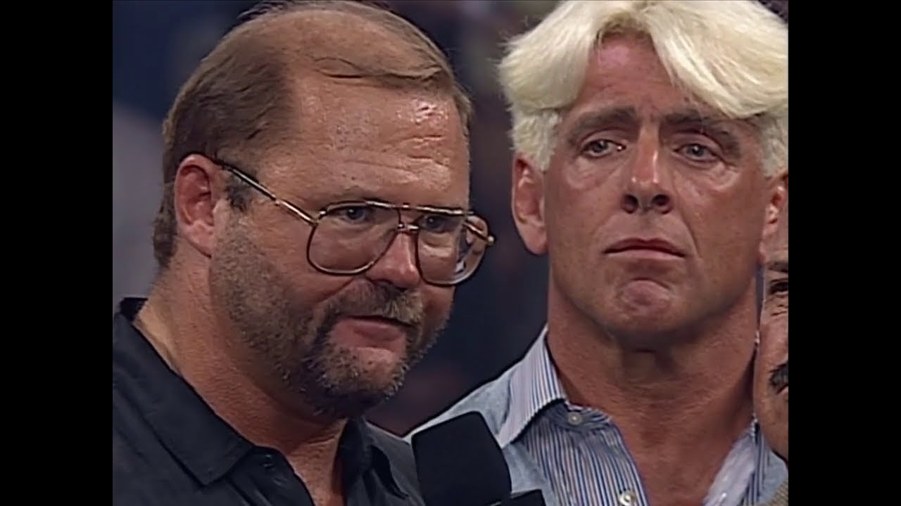 Arn Anderson Retires! Curt Hennig Accepts his spot in the Four Horsemen! 1997 (HD) WCW