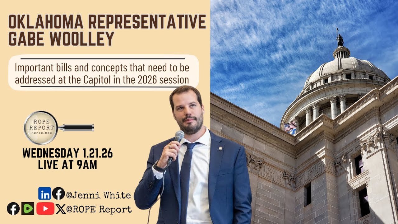 Ok Rep Gabe Woolley Talks About Important 2026 Legislation