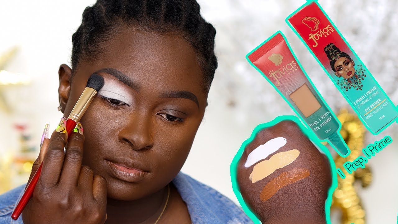*New* Juvia's Place I Prep, I Prime Eye Primer (First Impressions + Swatches ) | Ohemaa