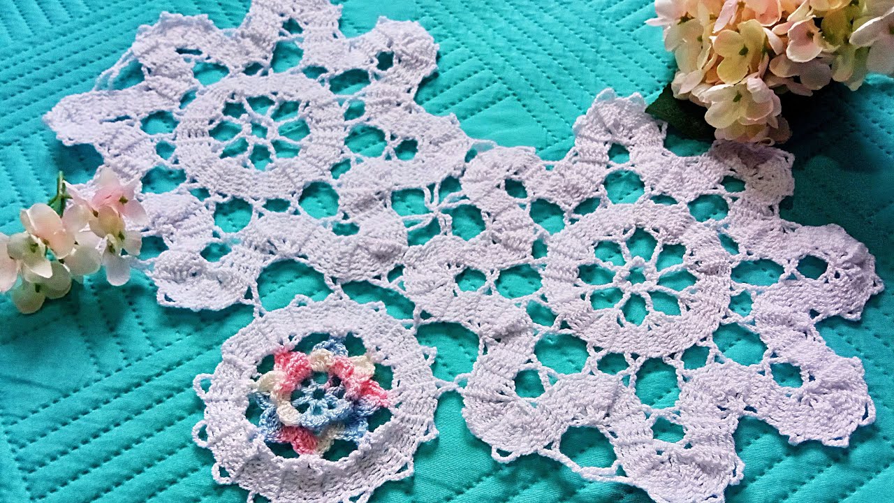 👥 RETO Técnica Encaje de Brujas a Crochet 2/2