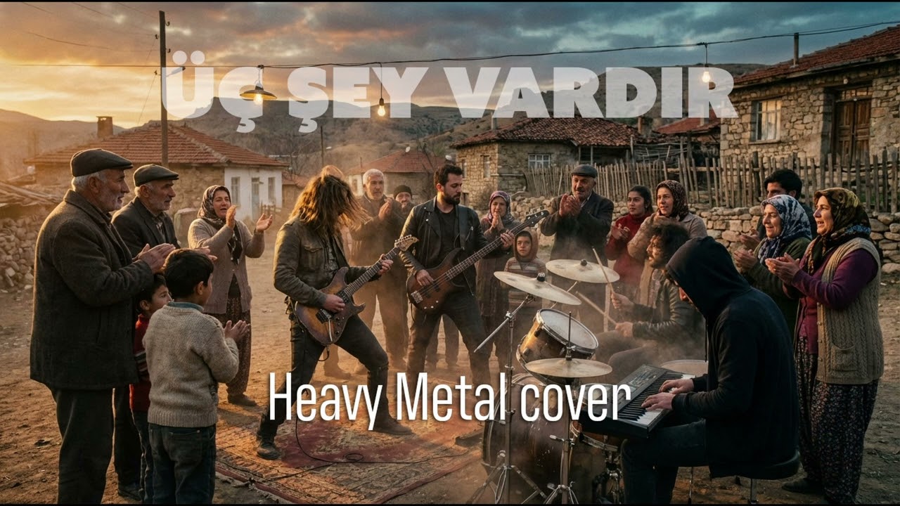 ÜÇ ŞEY VARDIR - Anatolian Rock (Heavy Metal Cover)