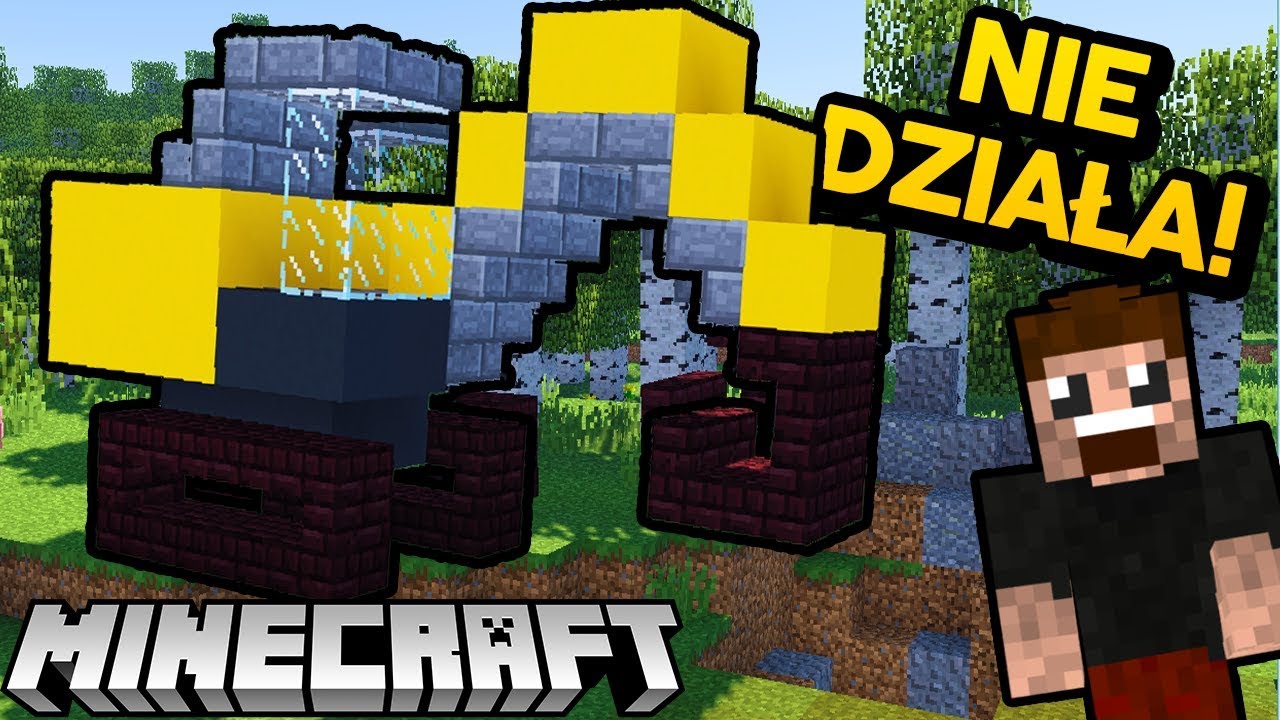 NIEDZIAŁAJĄCA KOPARKA W MINECRAFT! - Komendowy Pojedynek