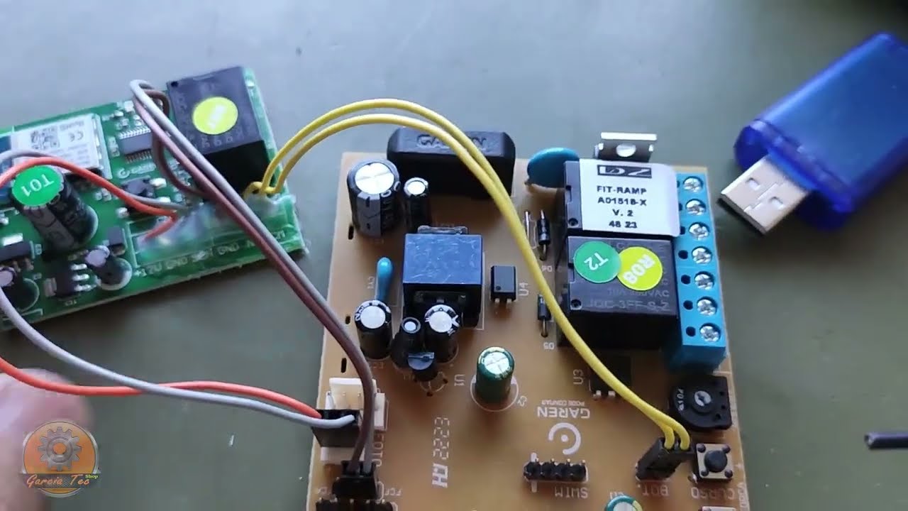 Como ligar modulo wifi garen na placa fit ramp e central connect