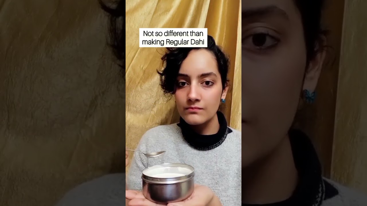 Vegan Dahi Recipe &bull; Veganuary Day 22 &bull; #veganindia #veganuary2023