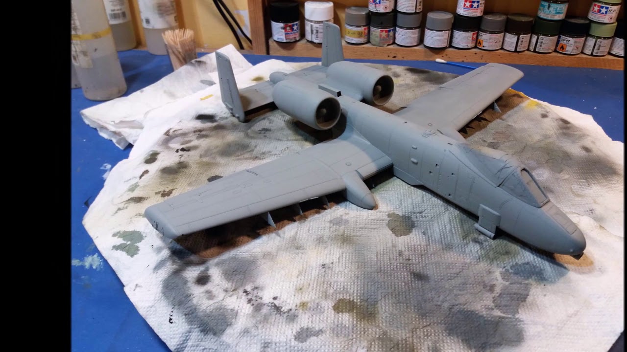 A -10 Thunderboilt II Hobby Boss 1:48 Step by Step build
