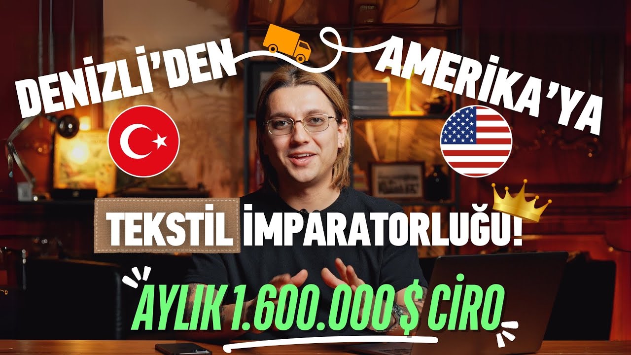 Türk Tekstil İmparatorluğu Amerika'yı Nasıl Fethetti? 🚀