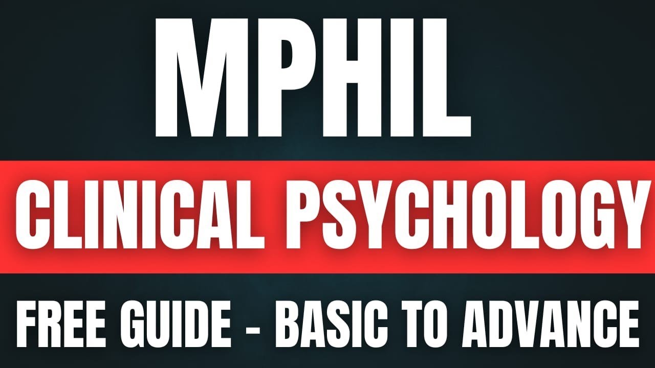 Mphil Clinical Psychology Free Preparation-Books , PYQ's & Syllabus