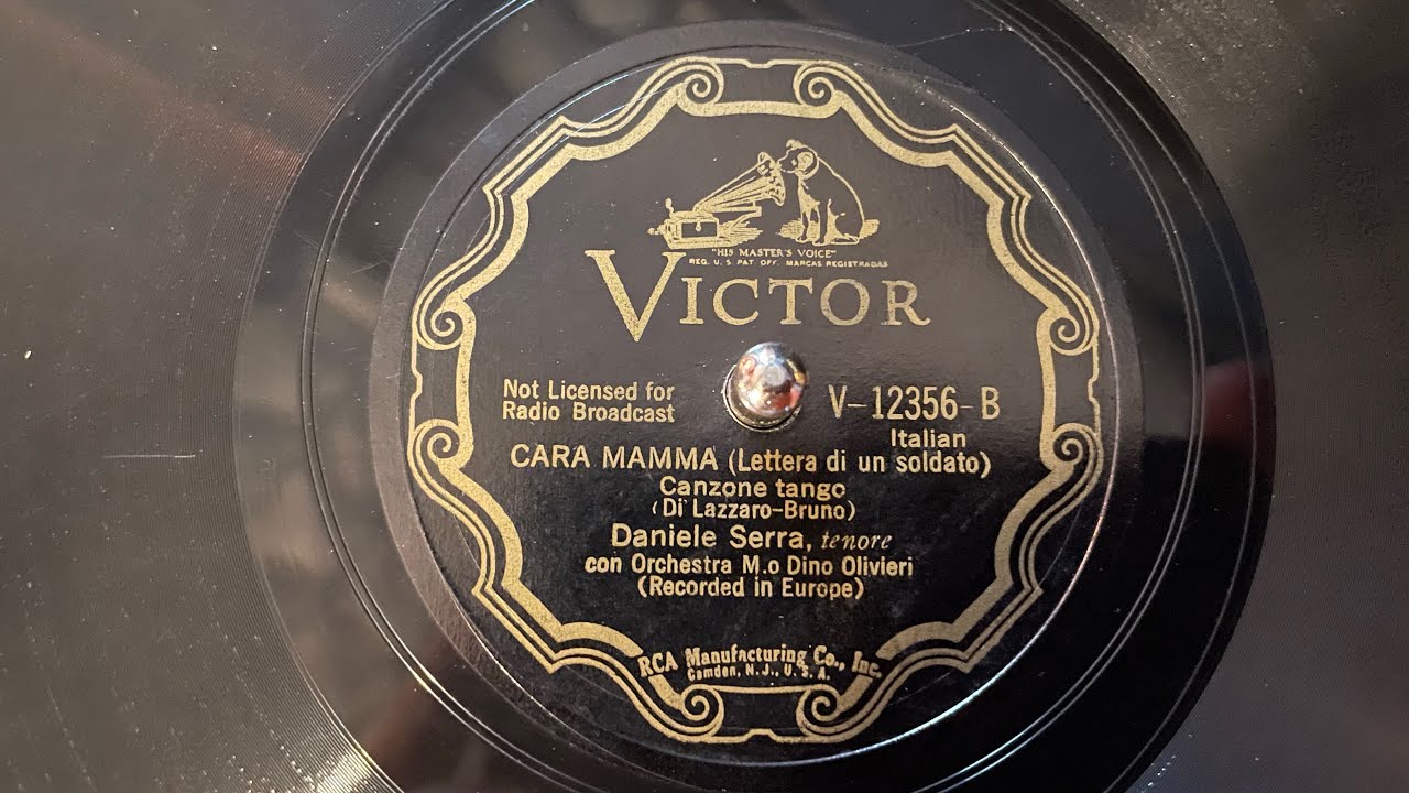 1935 Cara Mamma, Daniele Serra