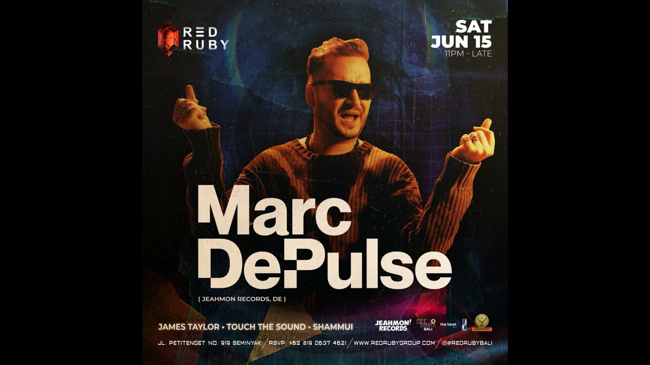 Marc DePulse @ Red Ruby, Bali (Indonesia) - 15.06.2024