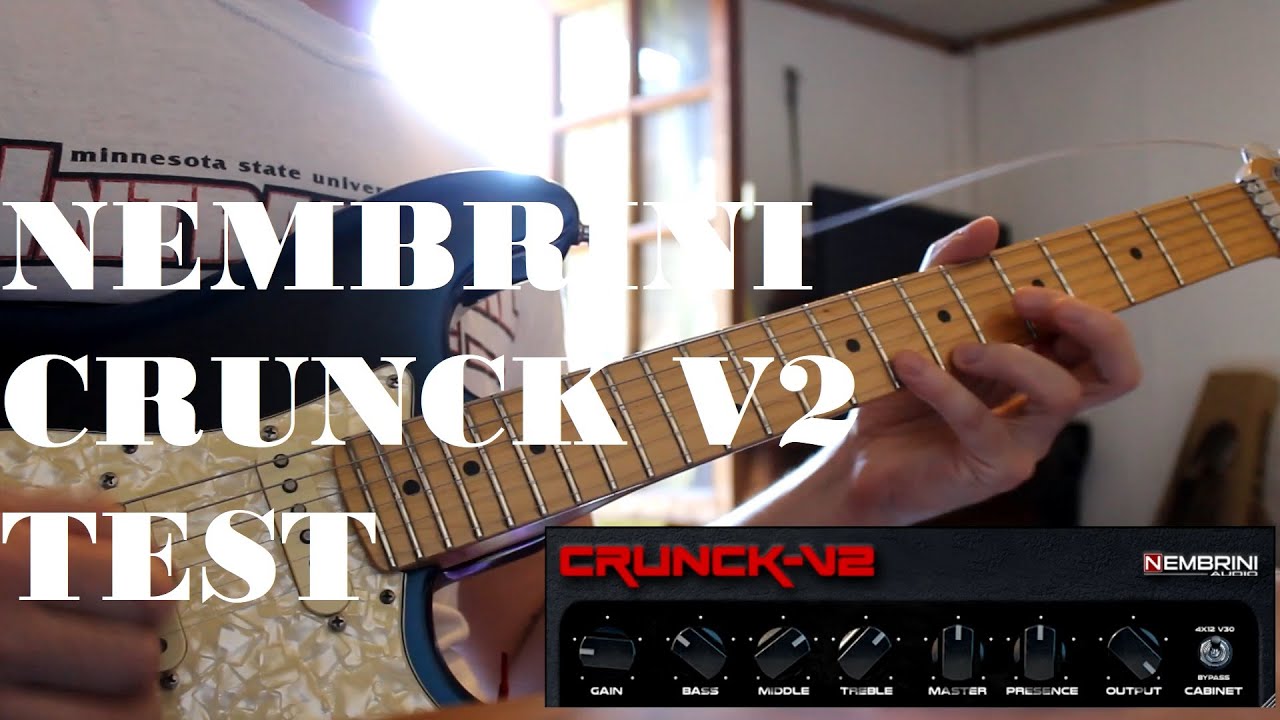 Nembrini Crunck v2 (Free Amp) Test | Demo | Fender Stratocaster Plus