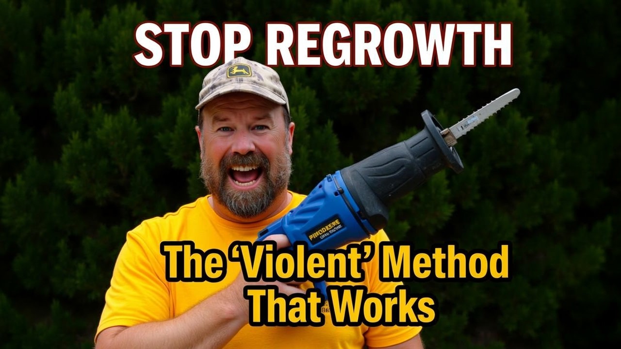The #1 Thing You're Doing WRONG When Clearing Bushes