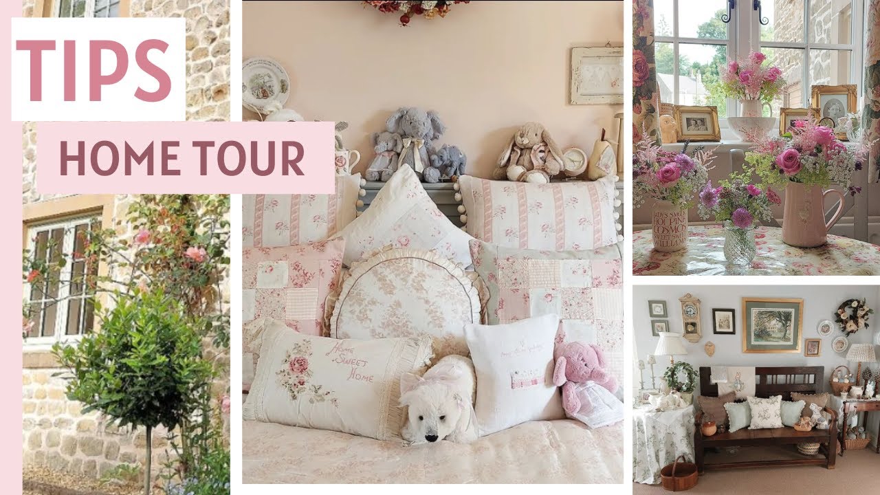How to furnish a house in shabby chic style?💝Home Tour